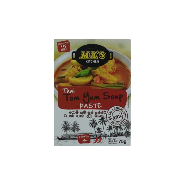 Ma's Thai Tom Yum Soup Paste 75g