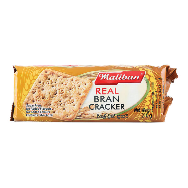Maliban Bran Cracker 210g