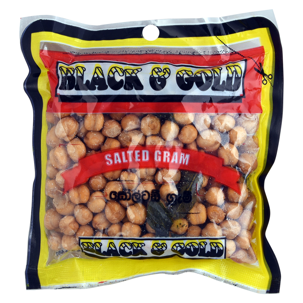 Black & Gold Salted Gramâ 100g Black & Gold Salted Gram 100g - Image 1