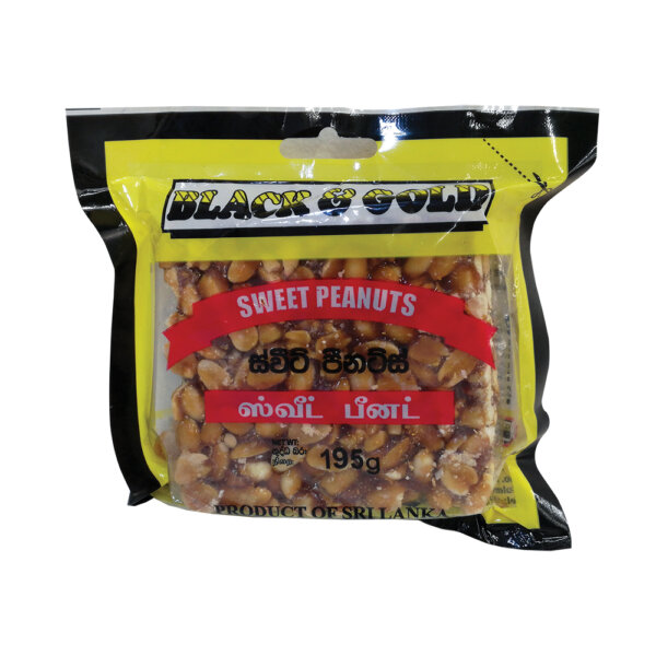 Black & Gold Sweet Peanut 195g