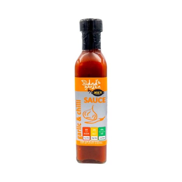 Dads Garden Garlic Chilli Sauce 260ml