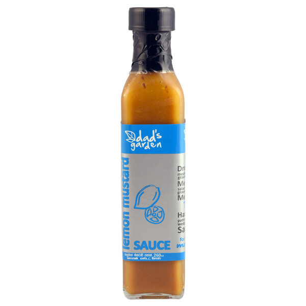 Dad's Garden Lemon Mustard Sauce 260ml