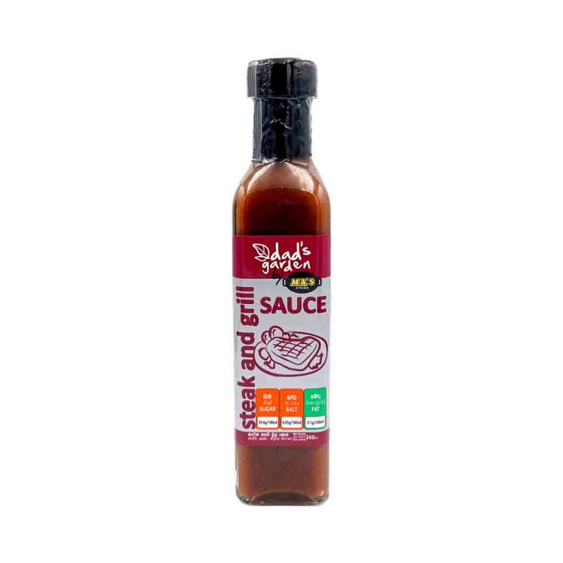 Dad's Garden Steak & Grill Sauce 260ml Dad's Garden Steak & Grill Sauce 260ml - Image 1