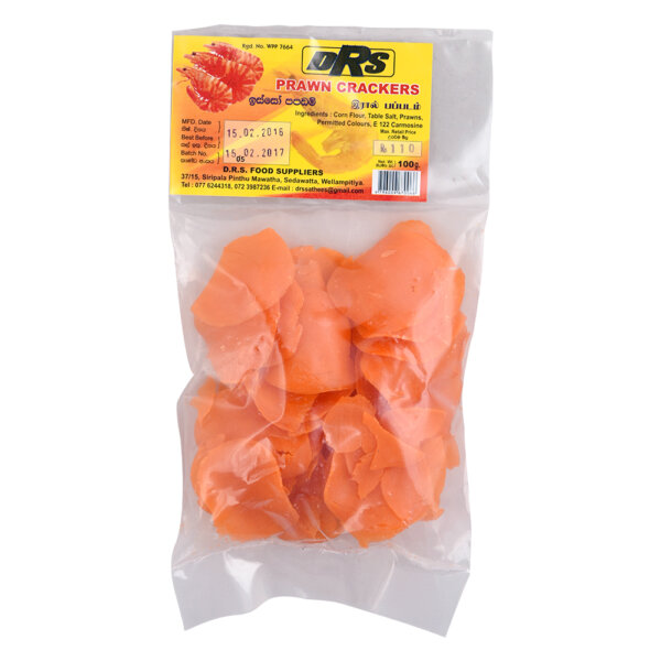 Drs Prawn Crackers 100g