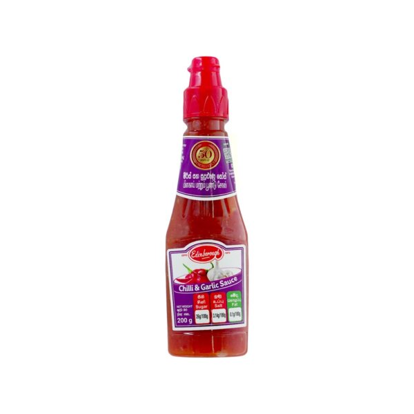 Edinborough Chilli & Garlic Sauce 200g