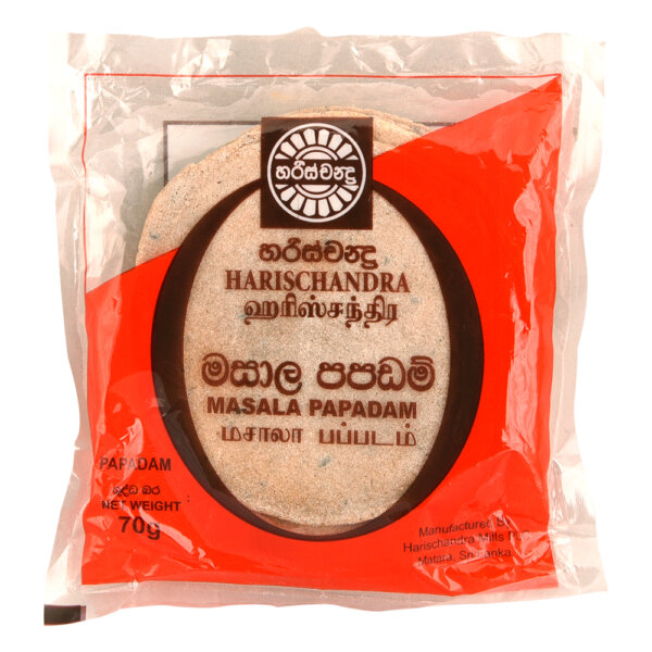 Harischandra Masala Papadam 70g