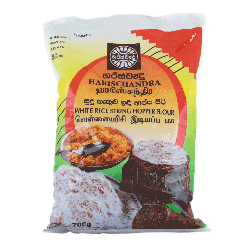 Harischandra White String Hopper Rice Flour 700g Harischandra White String Hopper Rice Flour 700g - Image 1