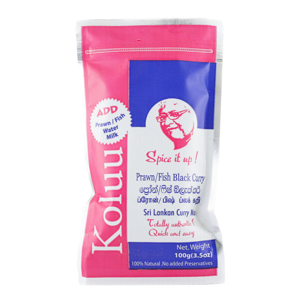 Koluu Prawn/Fish Black Curry Mix 80g