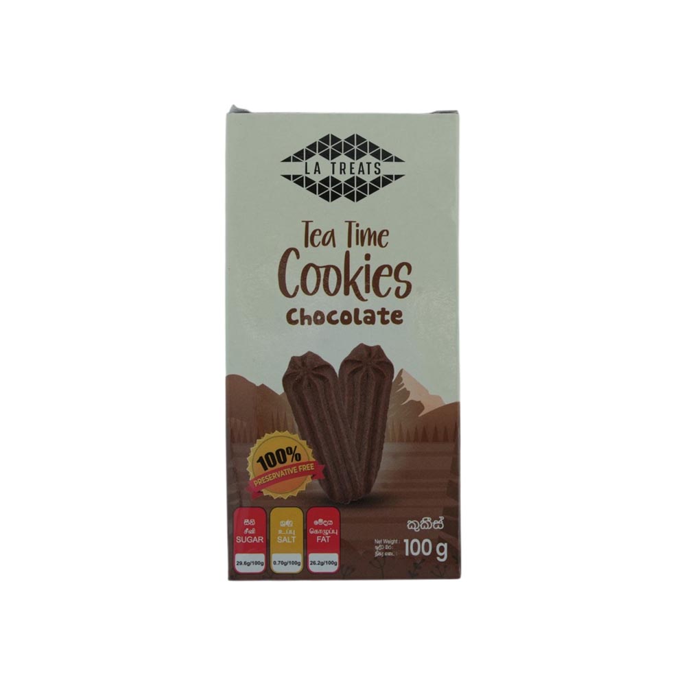 La Treats Chocolate Cookies 100g La Treats Chocolate Cookies 100g - Image 1