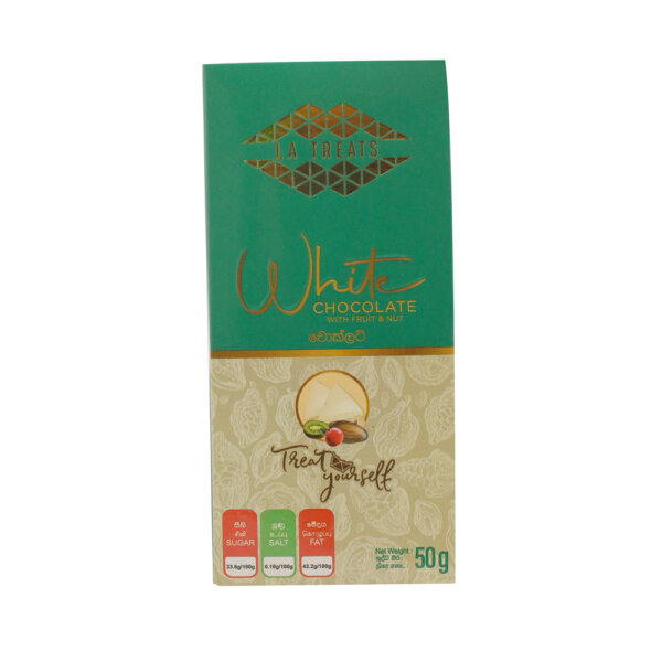 La Treats Fruit & Nut Chocolate Slab 55g