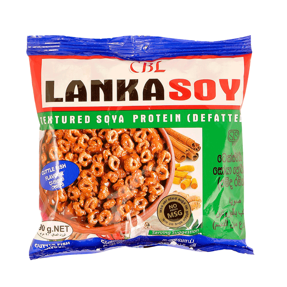 Lanka Soy Soya Meat Cuttle Fish 90g Lanka Soy Soya Meat Cuttle Fish 90g - Image 1