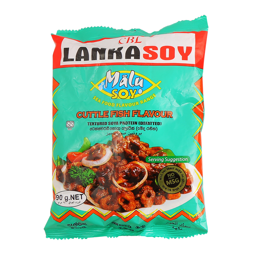 Lanka Soy Soya Meat Malu Cuttlefish 90g Lanka Soy Soya Meat Malu Cuttlefish 90g - Image 1