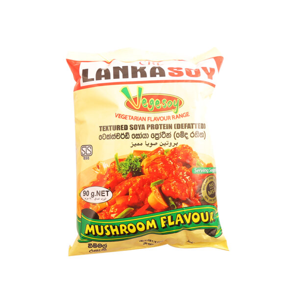Lanka Soy Soya Meat Vegesoy Mushroom 90g