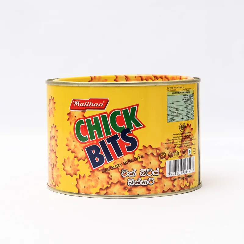 Maliban Chick Bits Biscuit Tin 270g Maliban Chick Bits Biscuit Tin 270g - Image 1