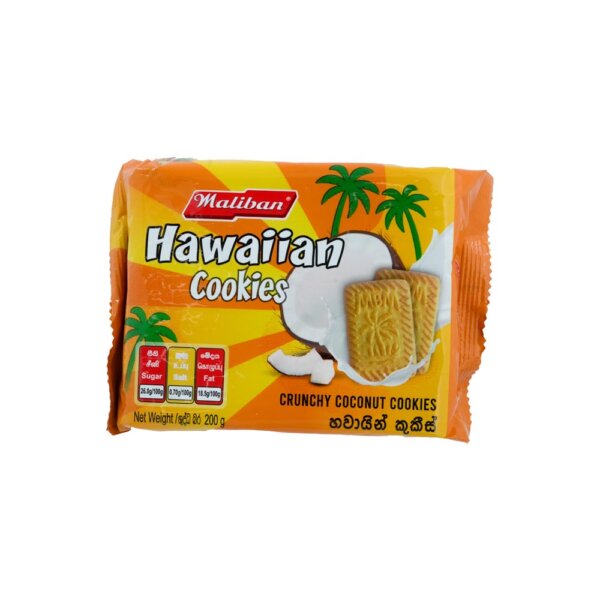 Maliban Hawaiian Cookies 200g