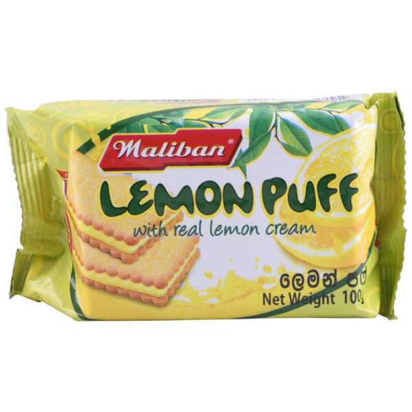 Maliban Lemon Puff 100g