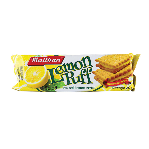Maliban Lemon Puff 200g