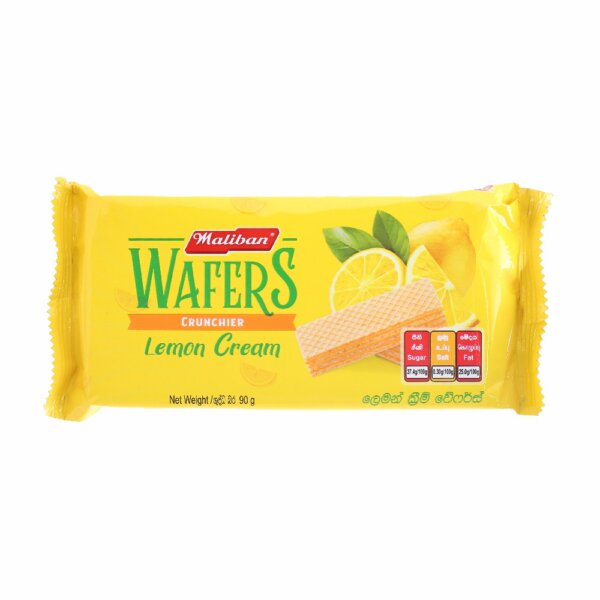 Maliban Lemon Wafers 90g