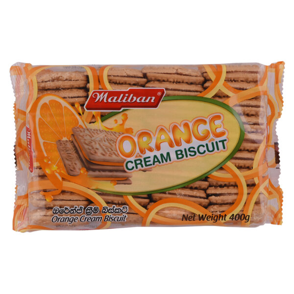 Maliban Orange Cream Biscuits 410g