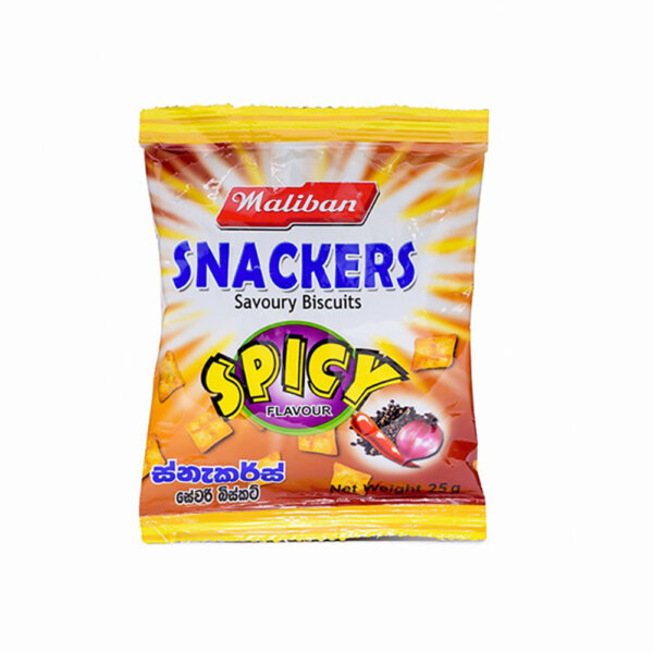 Maliban Snackers Spicy Biscuit 25g