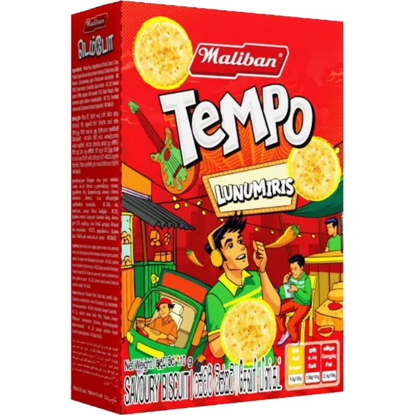 Maliban Tempo Lunu Miris Biscuit 110g Maliban Tempo Lunu Miris Biscuit 110g - Image 1