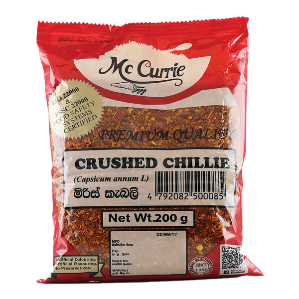 Mccurrie Crushed Chilli 200g