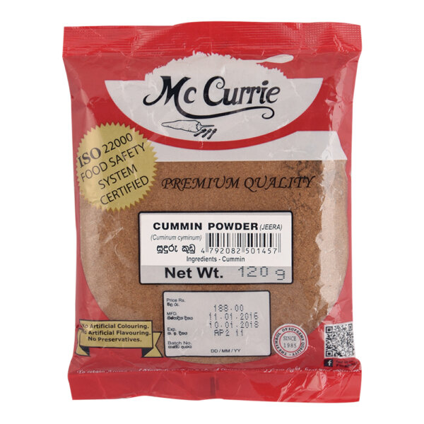 Mccurrie Cumin Powder 120g