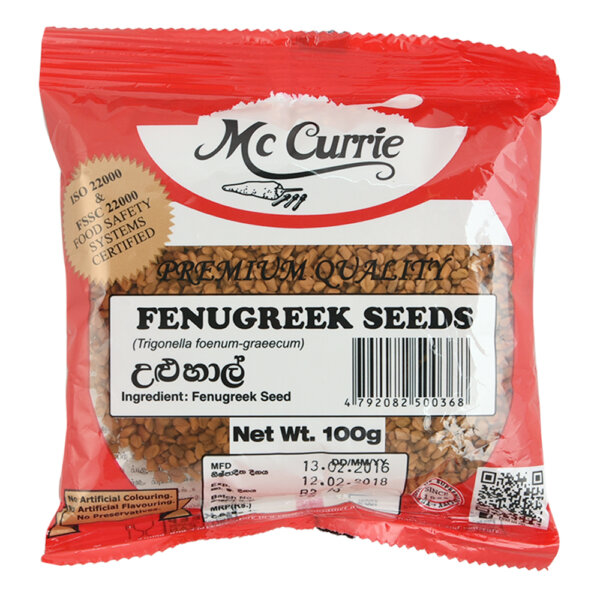 Mccurrie Fenugreek 100g