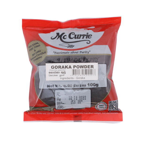 Mccurrie Goraka Powder 100g