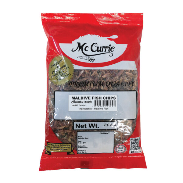 Mccurrie Maldive Fish Chips 200g