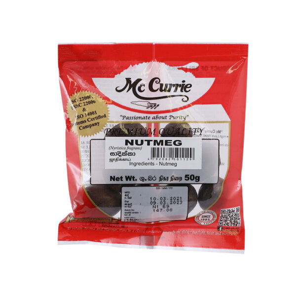 Mccurrie Nutmeg 50g