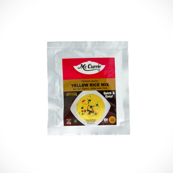 Mccurrie Yellow Rice Mix 22g