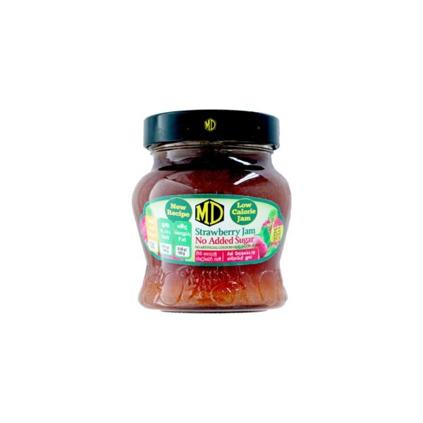 Md Strawberry Jam No Added Sugar 330g