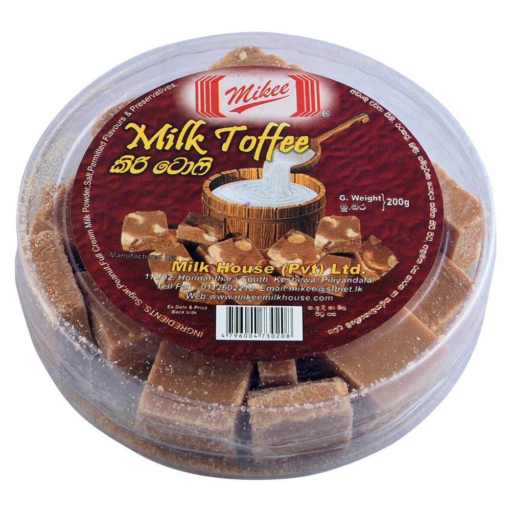 Mikee Milk Toffee 200g Mikee Milk Toffee 200g - Image 1