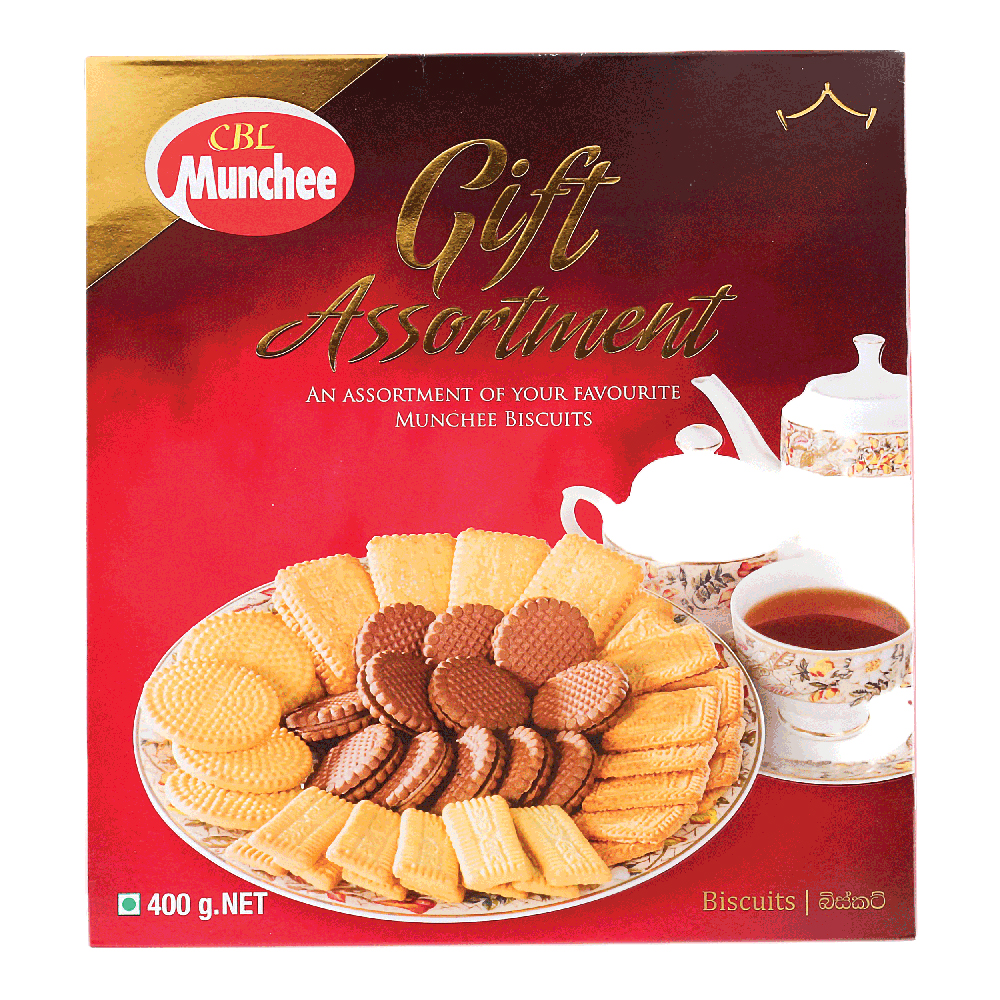 Munchee Biscuit Gift Assortment 400g Munchee Biscuit Gift Assortment 400g - Image 1