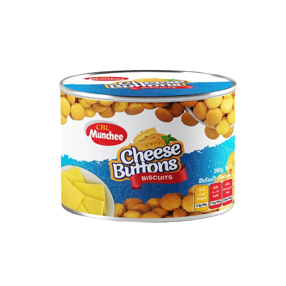 Munchee Cheese Buttons Biscuit 215g Munchee Cheese Buttons Biscuit 215g - Image 1