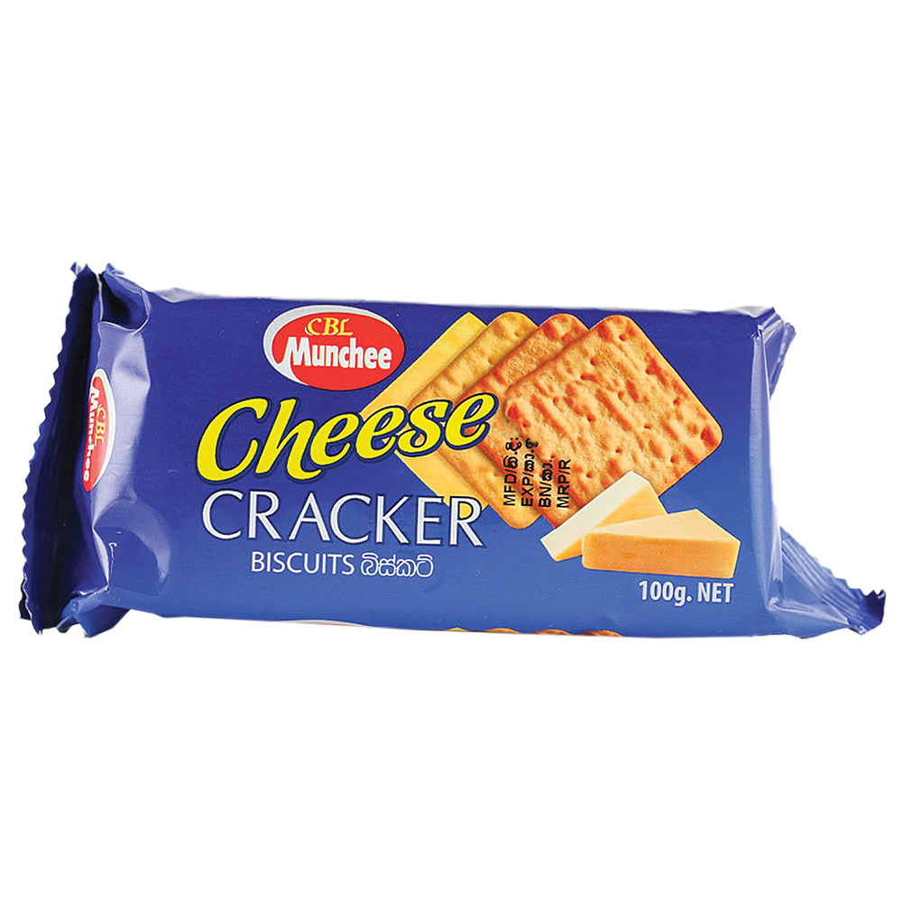 Munchee Cheese Cracker 100g Munchee Cheese Cracker 100g - Image 1