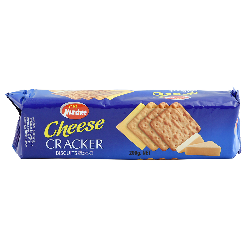 Munchee Cheese Cracker 200g Munchee Cheese Cracker 200g - Image 1