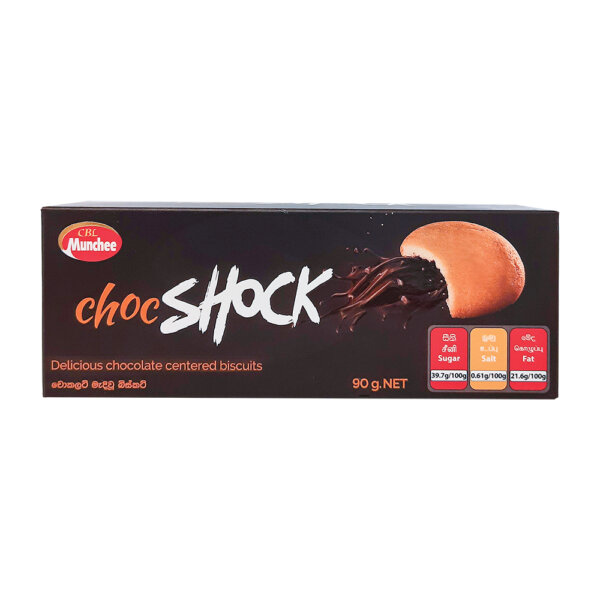 Munchee Choc Shock Biscuit 90g