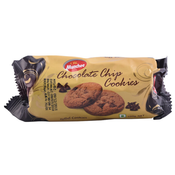 Munchee Chocolate Chip Cookies 100g