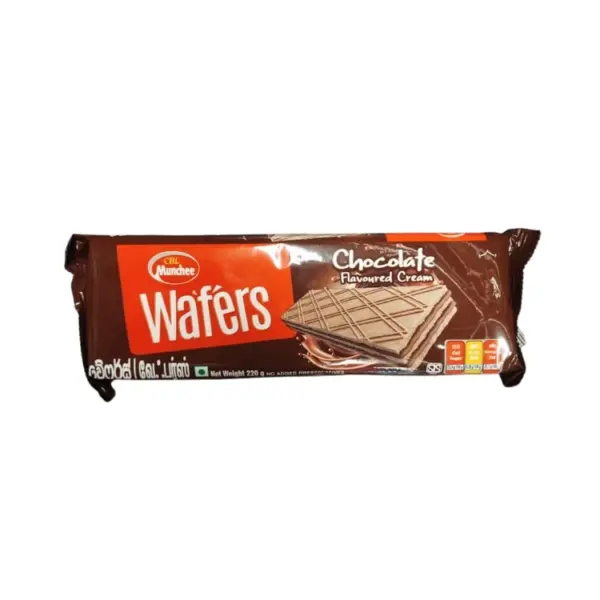 Munchee Chocolate Wafers 220g