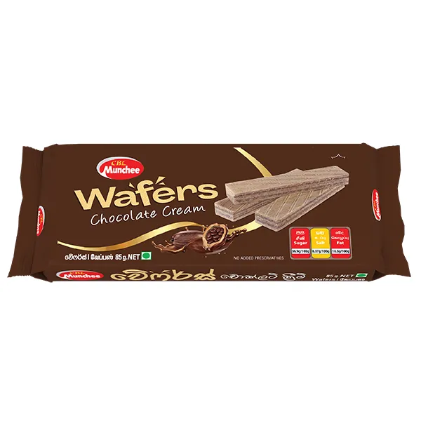 Munchee Chocolate Wafers 85g Munchee Chocolate Wafers 85g - Image 1