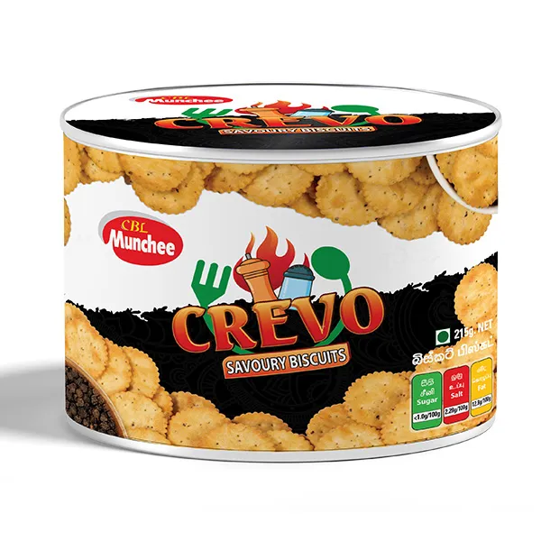 Munchee Crevo Biscuit Tin 215g Munchee Crevo Biscuit Tin 215g - Image 1