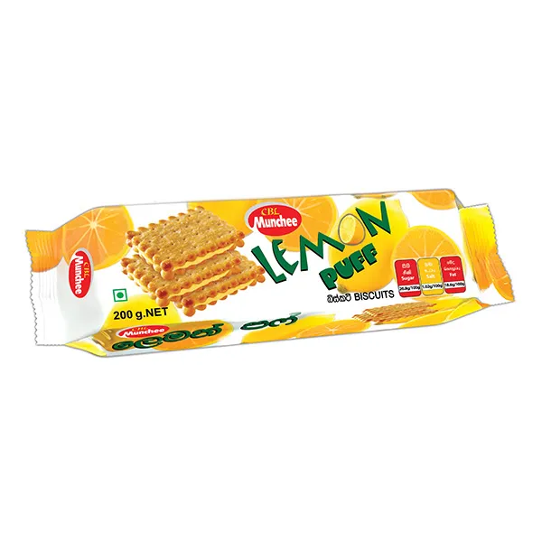 Munchee Lemon Puff 200g Munchee Lemon Puff 200g - Image 1