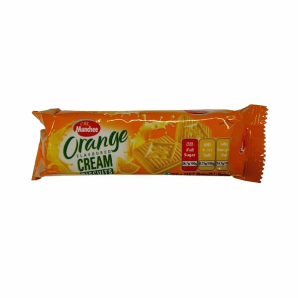 Munchee Orange Cream Biscuit 100g