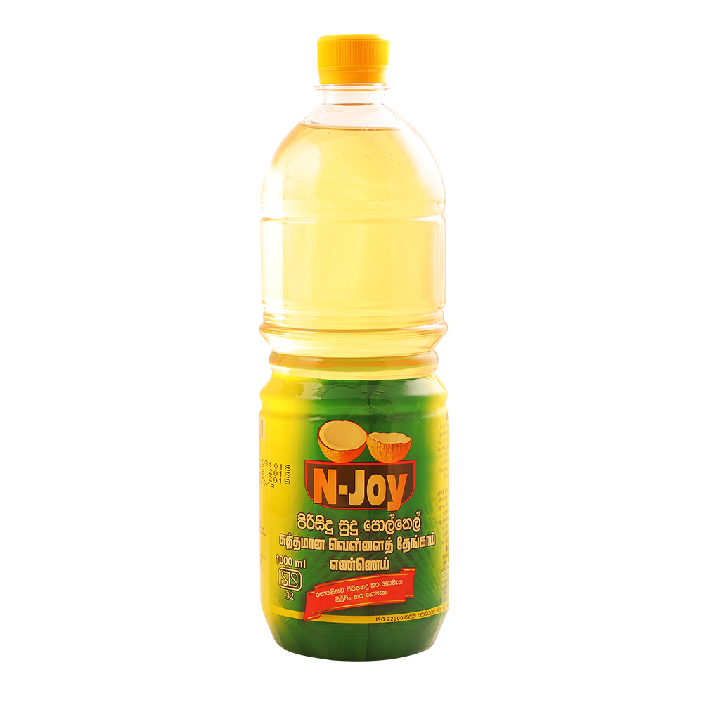 N Joy Pure Coconut Oil 1L N Joy Pure Coconut Oil 1L - Image 1