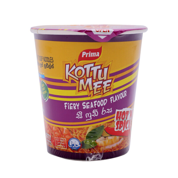 Prima Kottu Mee Fiery Seafood Flavour Hot & Spicy 67g