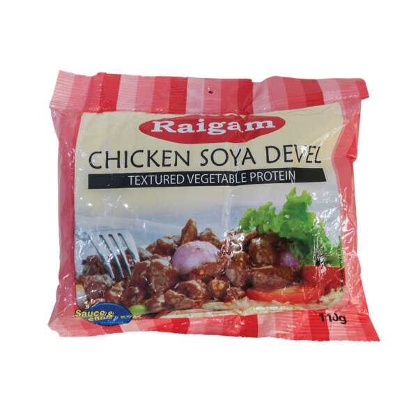 Raigam Soya Meat Chicken Devilled 110g