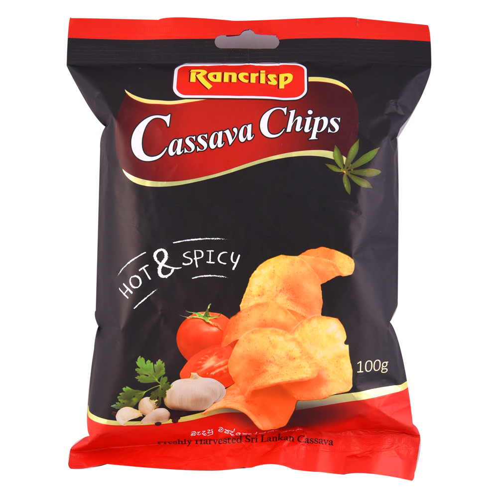 Rancrisp Cassava Chips Hot & Spicy 100g Rancrisp Cassava Chips Hot & Spicy 100g - Image 1