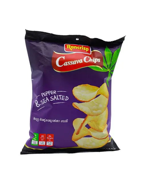 Rancrisp Cassava Chips Pep & Salt 100g